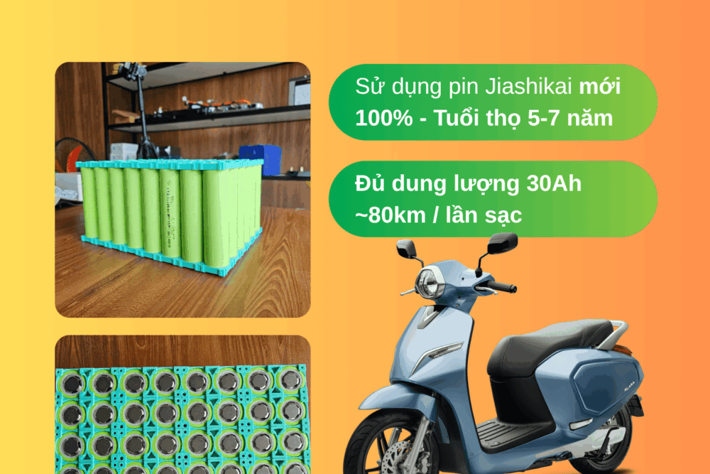Nang cap pin klara 60V 30Ah