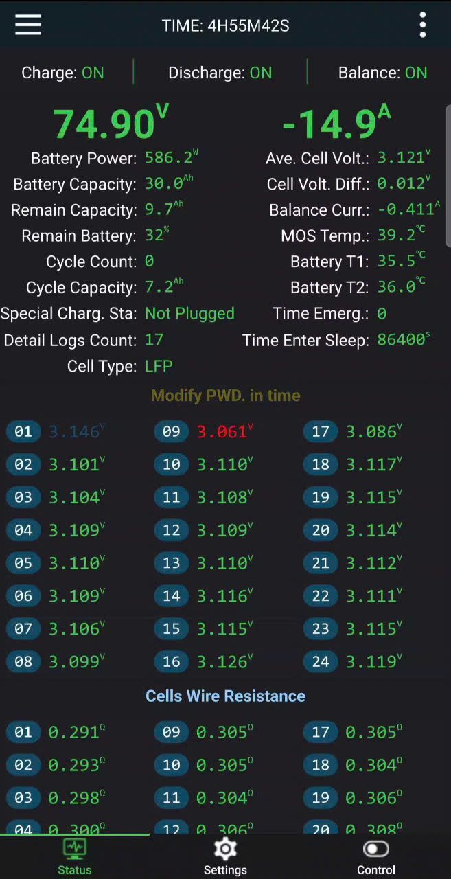 Mạch quản lý pin xe máy điện